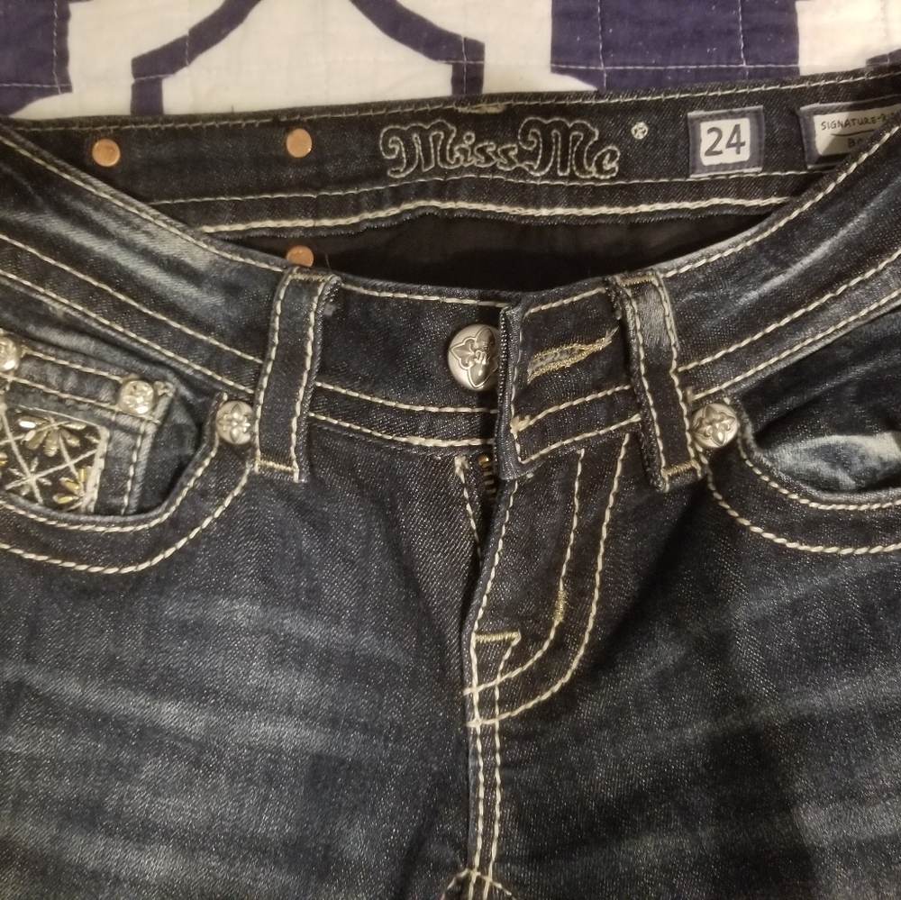 Miss Me Blue Jeans